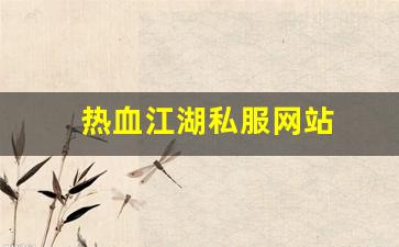 热血江湖私服网站 (16)