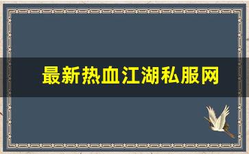 最新热血江湖私服网 (10)