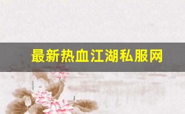 最新热血江湖私服网 (7)