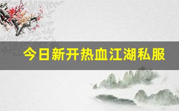 热血江湖sf发布网：今日新开热血江湖私服 (12)