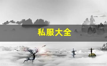 今天新开sf：私服大全 (13)