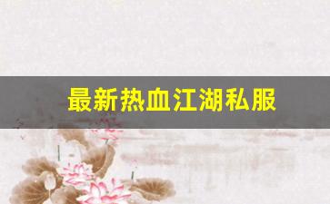 刚开sf：最新热血江湖私服 (10)